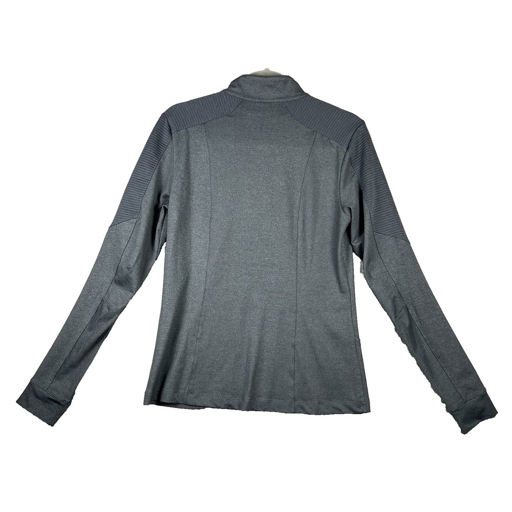 511 TACTILE 1/4 ZIP Jacket Women's Size M Gray Kangaroo Pockets Chin Guard Thumb - Picture 2 of 14